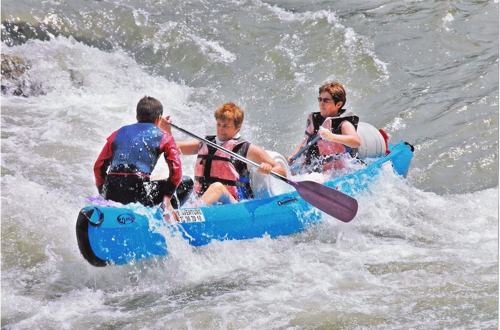 Fraicheur et aventure en canoë kayak